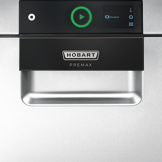 Panel sterowania zmywarki podblatowej HOBART z wyświetlaczem i przyciskami sterującymi